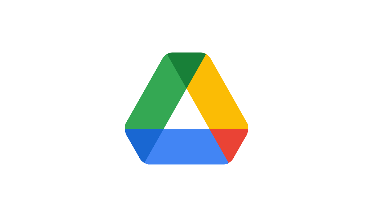 Image of Google Drive logo.